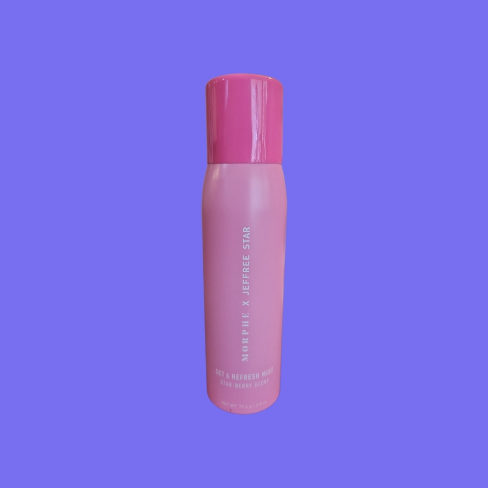 New! Morphe x Jeffree Star Setting Spray (Star-berry) (without box)